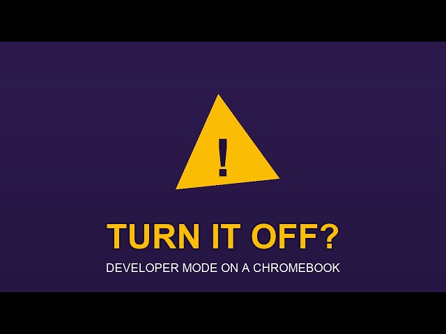 Chromebook Developer Mode: How to Enable (And Safety Risks)