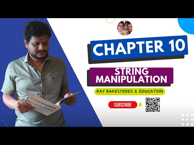 STRING MANIPULATIONS IN PYTHON ONE SHOT VIDEO| STRINGS | CBSE CLASS XI & XII PYTHON (PART 03)