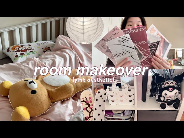 PINTEREST Room Makeover🪷🪽new layout, diy room deco, posters + haul *SATISFYING* 