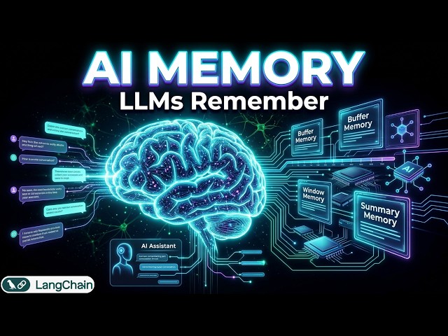 Add Memory to LLMs | LangChain Memory Explained Step-by-Step