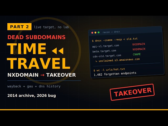 I Time Traveled a Live Target | Live Bug Bounty connecteam.com