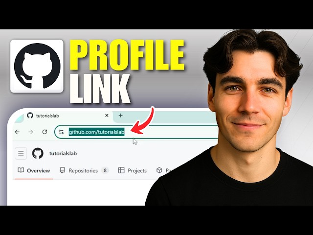 How To Get A GitHub Profile Link (Tutorial 2026)