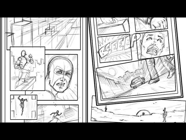 How to Compose Comic Book Pages, with Impact!