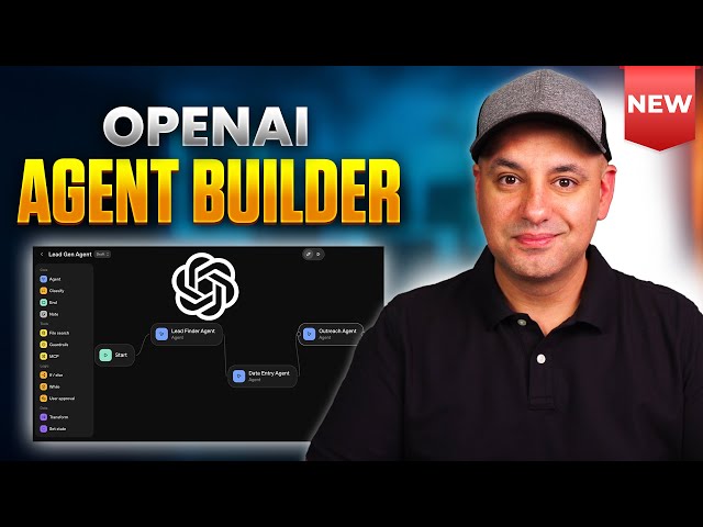 Build your own AI Agent with OpenAI Agent Builder