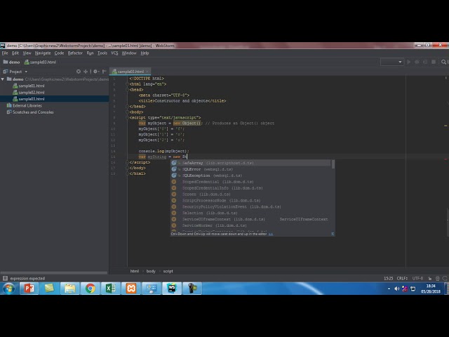 Constructor and Javascript Objects | Unanth
