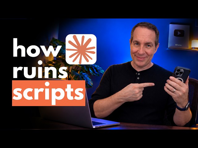 Should I? Using AI To Write My YouTube Scripts (Claude vs ChatGPT)
