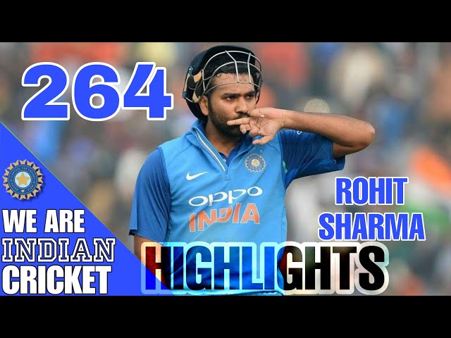 Rohit sharma 264 highlights India vs Sri Lanka