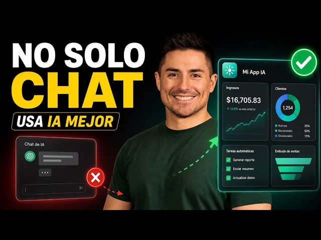 ¿ChatGPT se te PIERDE con tanto texto? Hazte tu app con Codex 💻