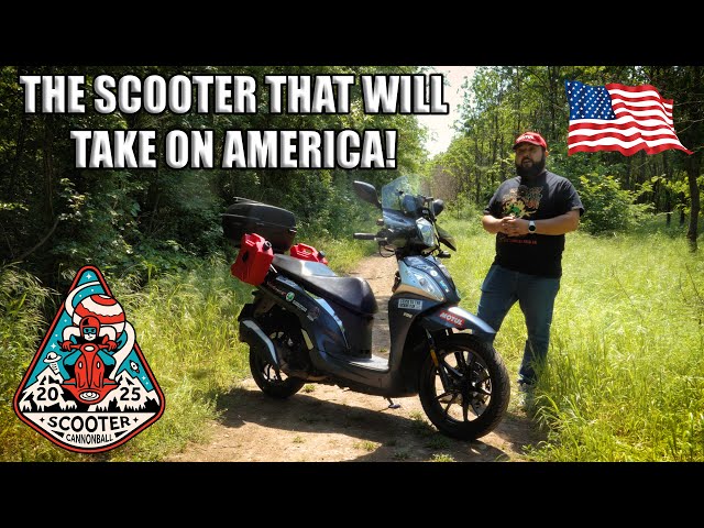 Can This Scooter Survive a Very Long Road Trip? - 2025 Scooter Cannonball