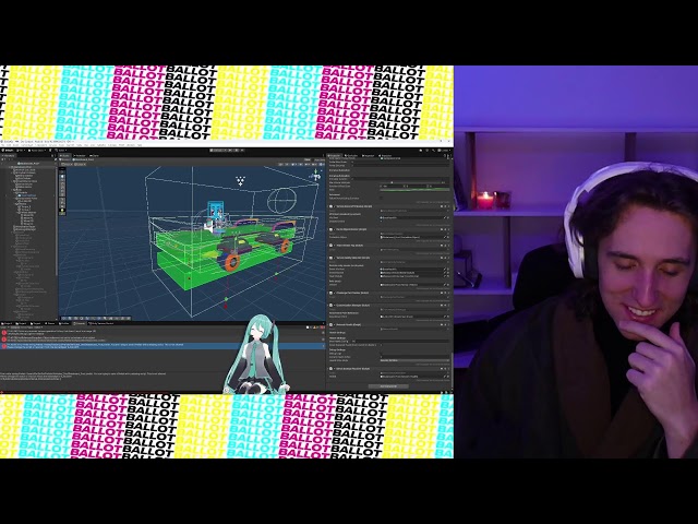 Lofi and Game Dev | BALLOT | Unity | VR Devᯅ☁️