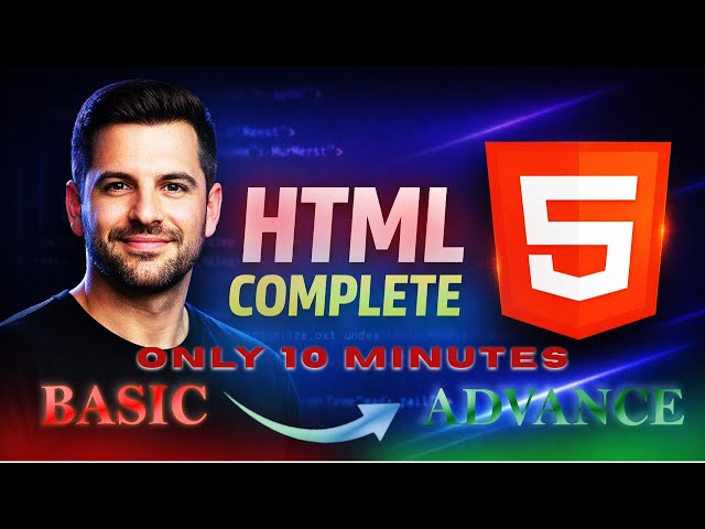 HTML Tutorial for Beginners | Complete HTML with  Code