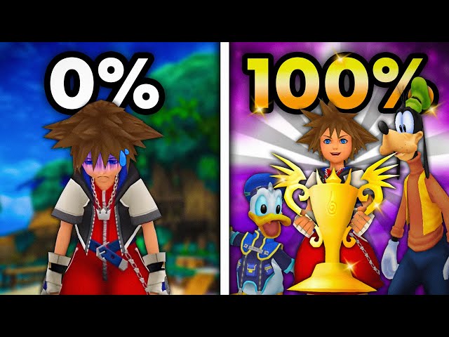 J'ai 100% Kingdom Hearts (TOUS les Succès)