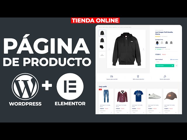 Cómo Crear Una PÁGINA de PRODUCTO ÚNICO en Elementor (2024) Tutorial WordPress