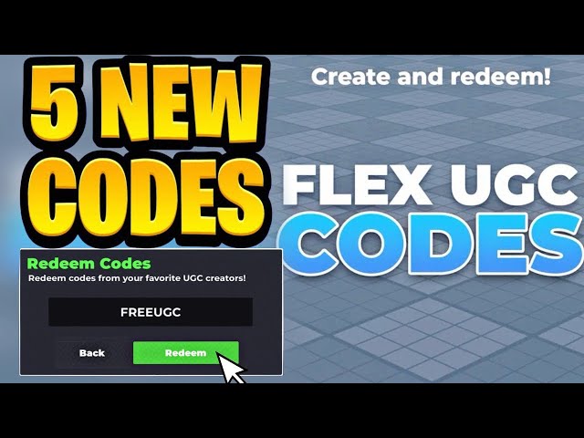 *NEW* All Working UPDATE CODES FOR FLEX UGC IN JULY 2026 | ROBLOX FLEX UGC CODES
