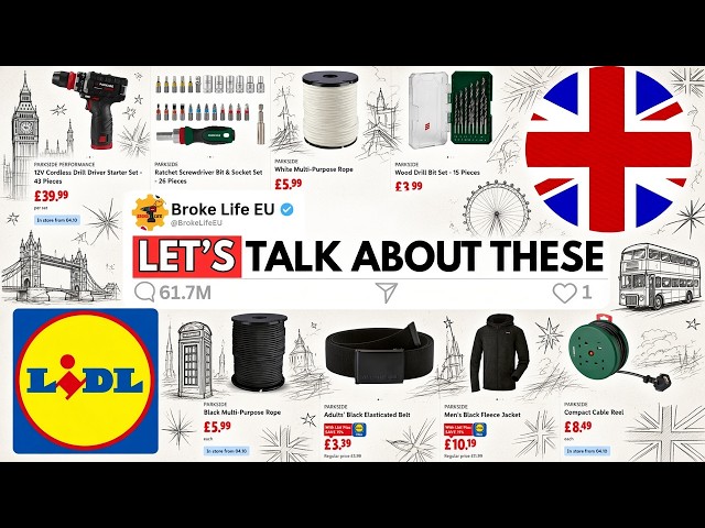LIDL UK 4 OCTOBER TOOL DROP! 🔥 Which PARKSIDE Tools Are Actually Worth Buying?