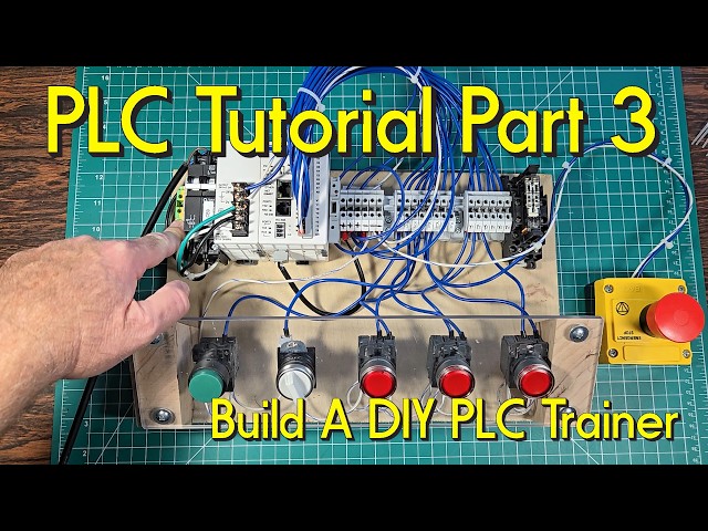 DIY PLC Trainer Build 1 What Is A PLC? #plc #electrical #diy  #plcprogramming #industrialautomation