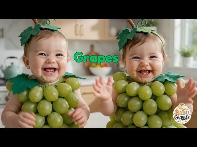 Learn Fruits and vegetables Name for Toddlers | Baby Laughing and learning | Toddler learning #fruit