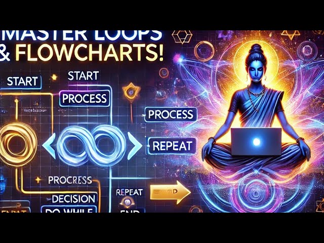 Programming With Flow Diagram. (Loop programming part-5)