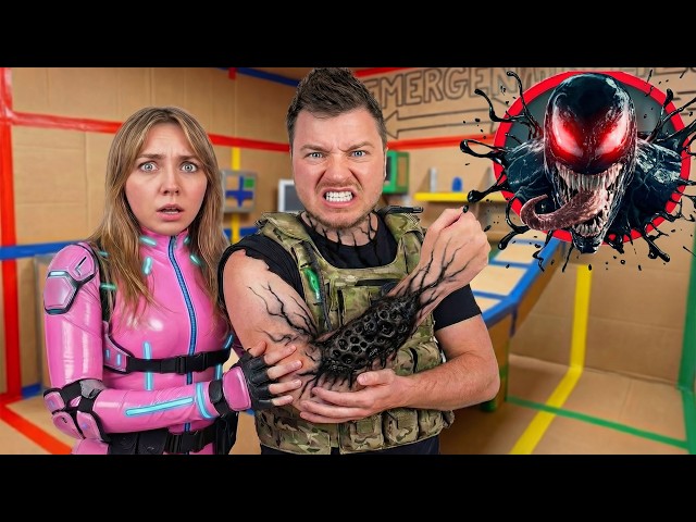 I Was Bit By Venom! Can Spider-Man Save Me!