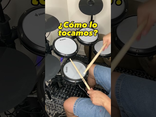 First rhythm to learn drums (TUTORIAL) 🥁✅