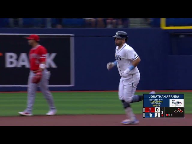 Jonathan Aranda's 11th home run of the 2026 season