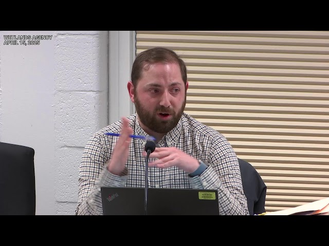 Enfield, CT - Inland Wetlands & Watercourses Agency - April 15, 2025