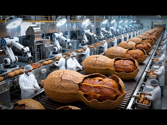 Inside a Modern Tamarind Factory: From Raw Tamarind Pods to Concentrated Paste (Full Process)