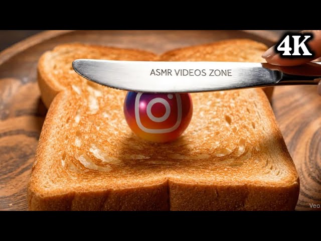 Ultimate ASMR AI Bread Toast Challenge: Spreading With Popular App Logos!