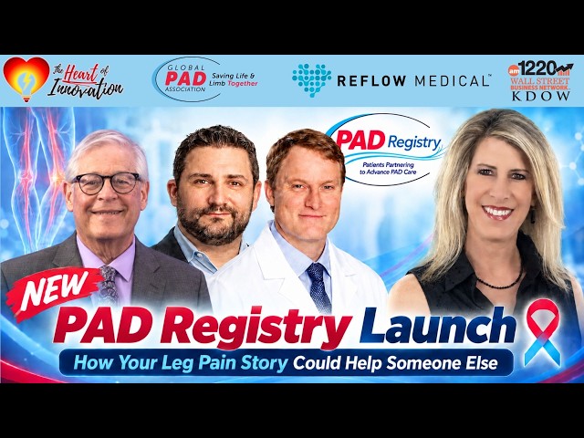 Your Sore Legs Could Save Someone Else's | PAD Patient Registry Launch