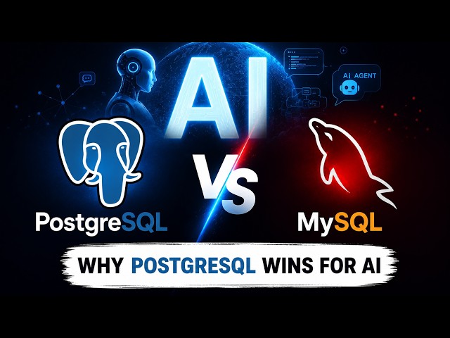 PostgreSQL Is Powering Modern AI Apps — Not MySQL
