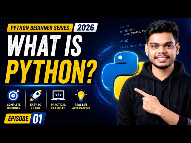 What is Python? | Python Beginner Series in Tamil 2026