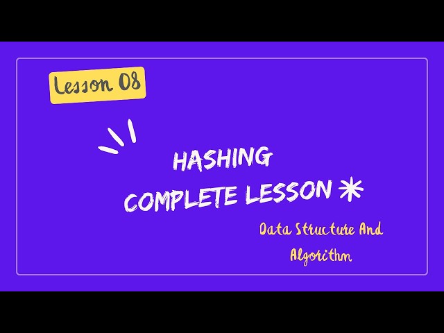 Hashing in Data Structures | Complete Hashing Lesson | Hash Table | Collision Resolution