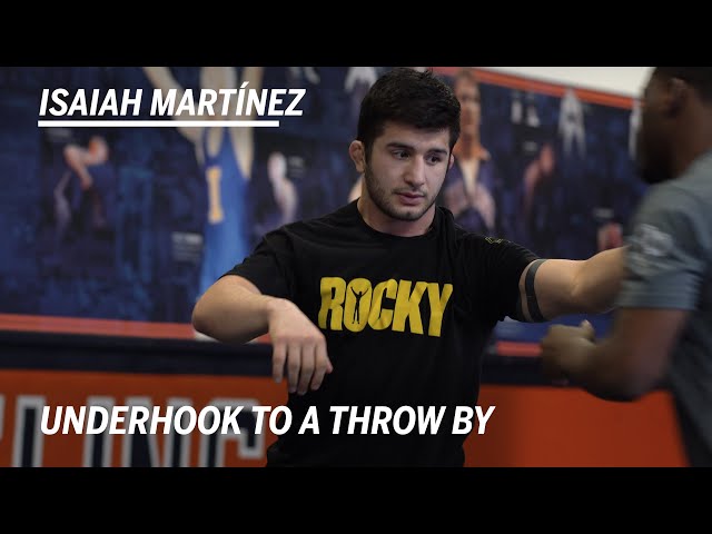 Underhook to a Throw By: Wrestling Technique with Isaiah Martínez | RUDIS