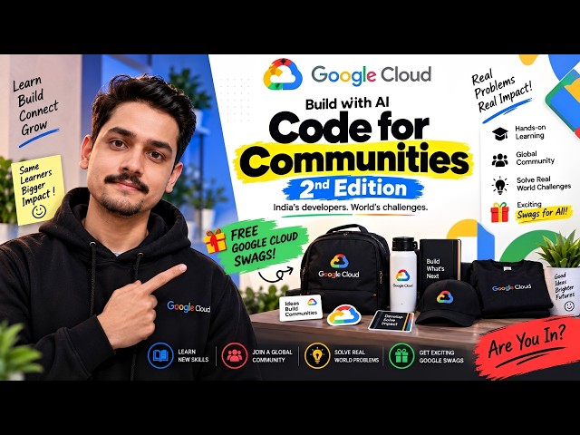 Google Cloud Code for Communities 2026 || FREE Swags & Goodies || Google Build With AI || Hurry Up!!