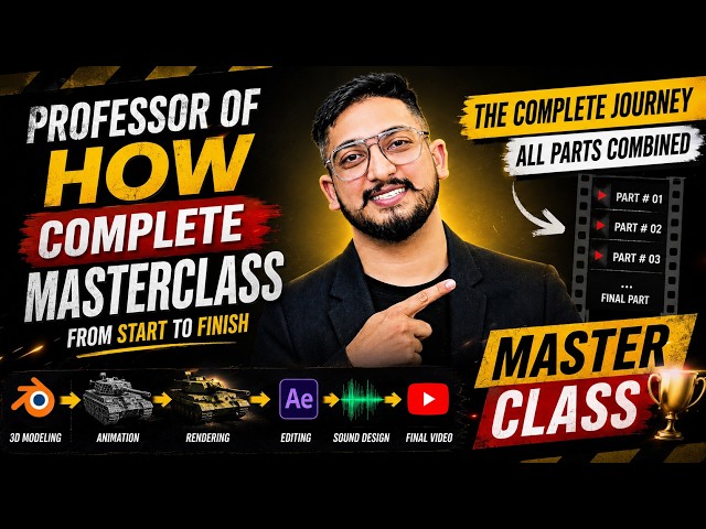 How To Make Professor Of How Style Shorts | Full Course