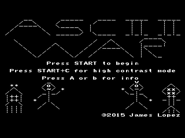 ASCII WAR (James Lopez)►ТЕМНЫЙ РЕЖИМ🌚🌚🌚