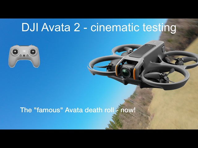 DJI Avata 2 - cinematic testing in the Harz Mountains