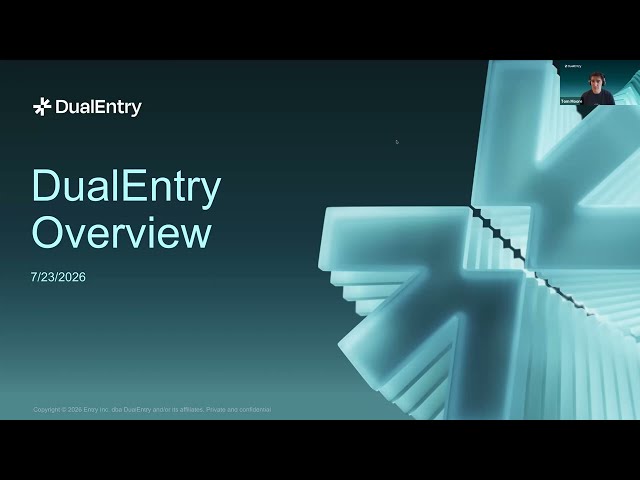 DualEntry Live Demo – July 23rd, 2026