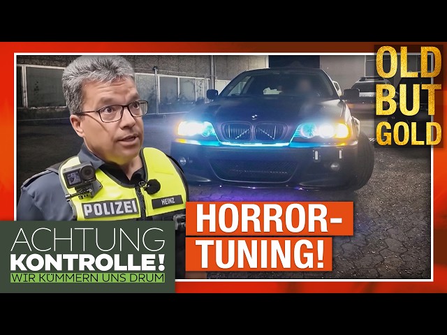 Mechanic builds death trap BMW: Police stunned at tuning checkpoint! | Old But Gold