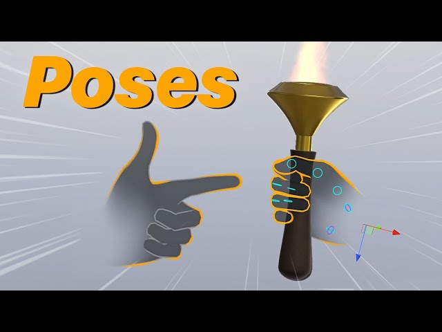 ¿Cómo crear poses de agarre para VR? 🤙- Hand Grab Pose Meta Quest