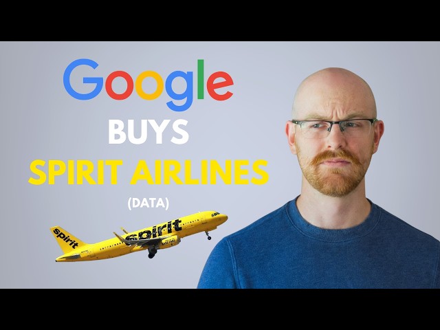 Google Buys Spirit Airlines (Data) and hits 1 Billion Users on Gemini!