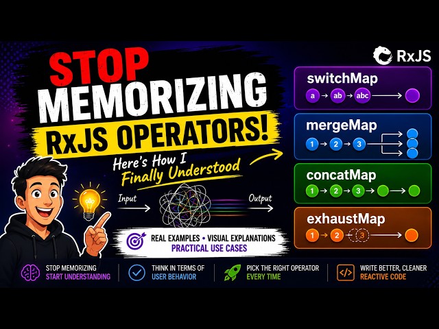 Stop Memorizing RxJS Operators! Here’s How I Finally Understood Them