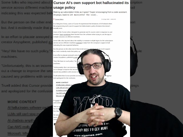 Cursor AI is Hallucinating at Their Clients