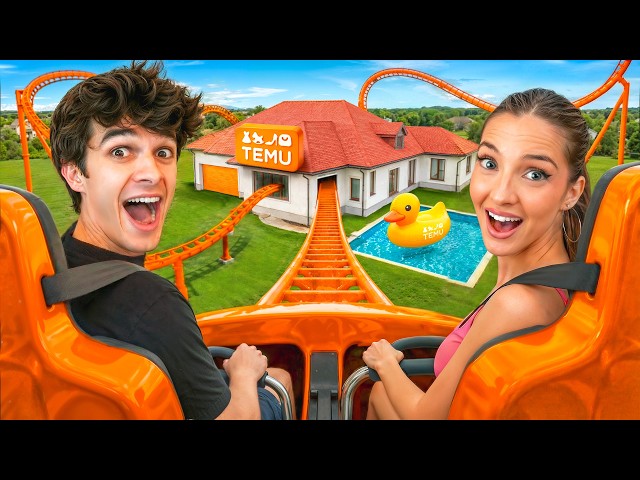 We Built A Backyard Theme Park Using Only TEMU Products!