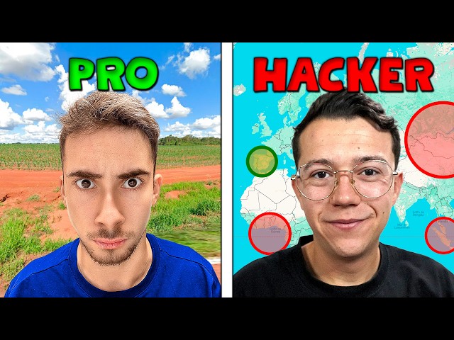 Geoguessr PRO vs NOOB with HACKS