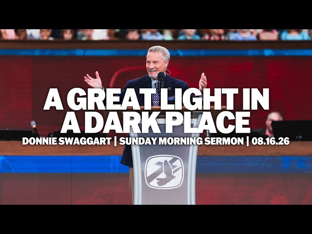 A Great Light In A Dark Place | Donnie Swaggart | Sunday Morning Sermon