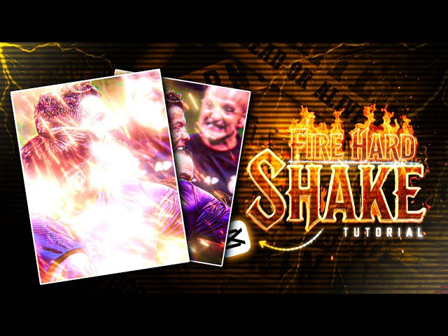 How To Do 🔥 Fire Hard Shake in CapCut || Capcut Tutorial 