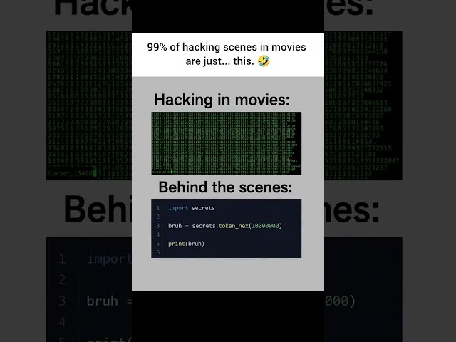Every Programmer Knows This Hacking Meme 😂#developer #programming #coding #codingmemes #tech #python