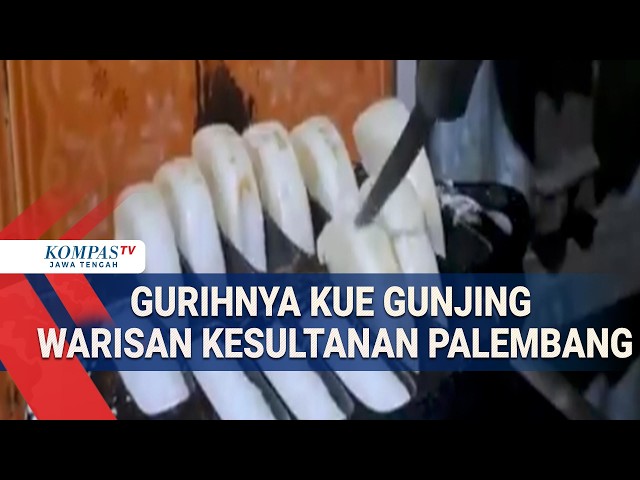 The Savory Taste of Gunjing Cake, a Heritage of the Palembang Sultanate