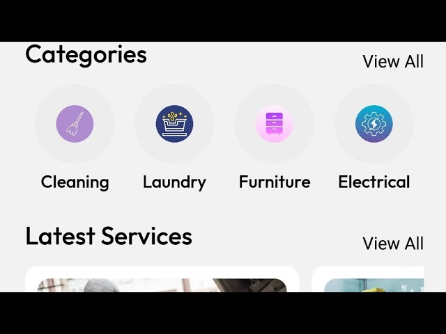 React native full stack service finder application (SkillHire) using clerk and Hygraph